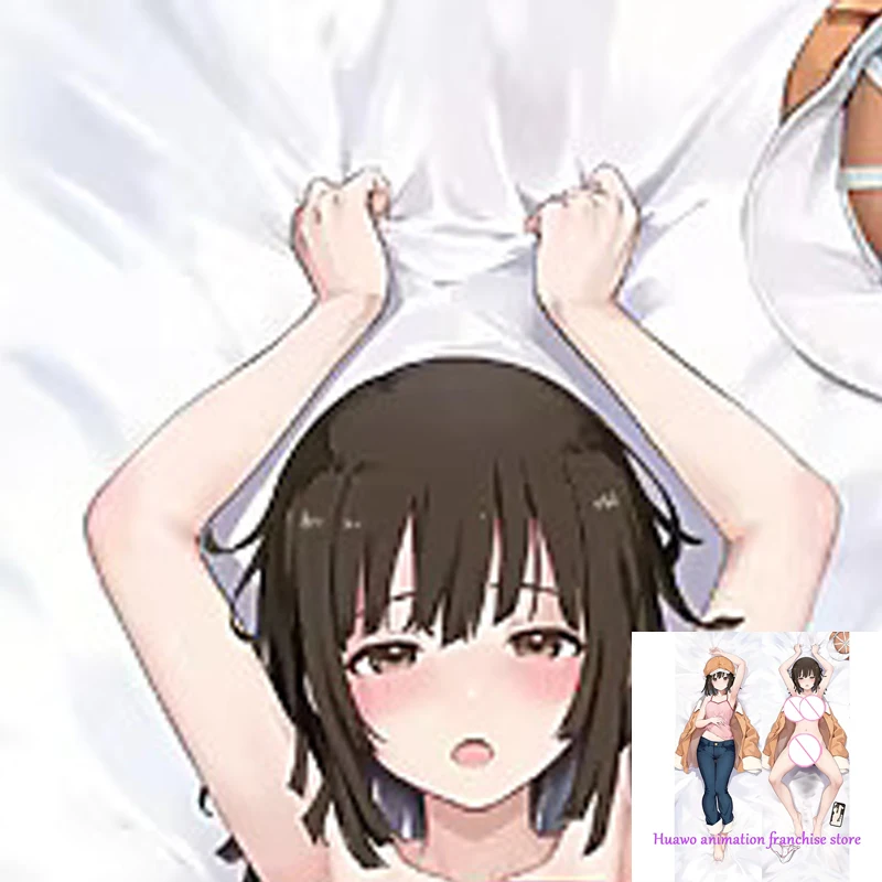 

Anime Dakimakura Pillow Nadeko Sengoku 2-Side Print Pillowcase Hugging Body Cushion Cover Otaku Waifuristmas Decoration 2023