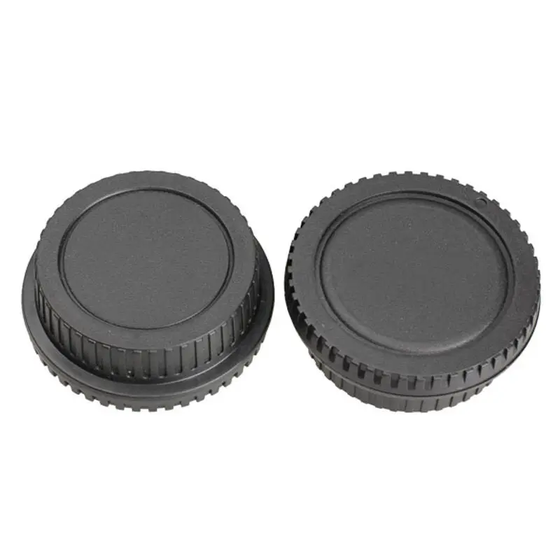 Camera Body Cover and Rear Lens Cap for Canon 70D 5D3 5D4 80D 700D 6D2 760D 77D 800D Mount