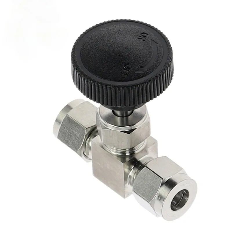 Adjustable needle valve OD 3 4 6 8 10 12 14mm 1/8