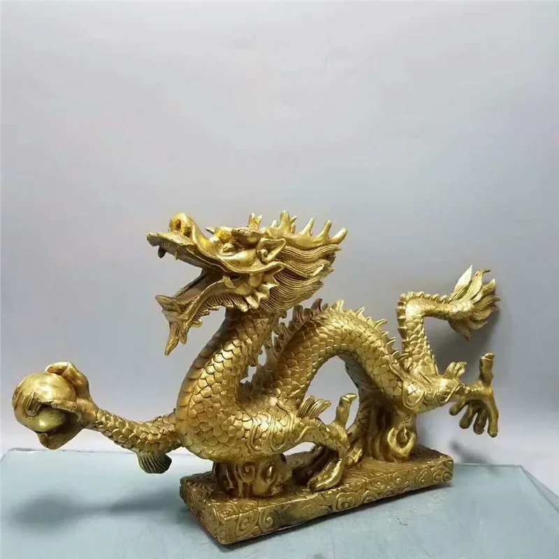 Brass dragon ornament brass Hanlong brass Hanlong ornament