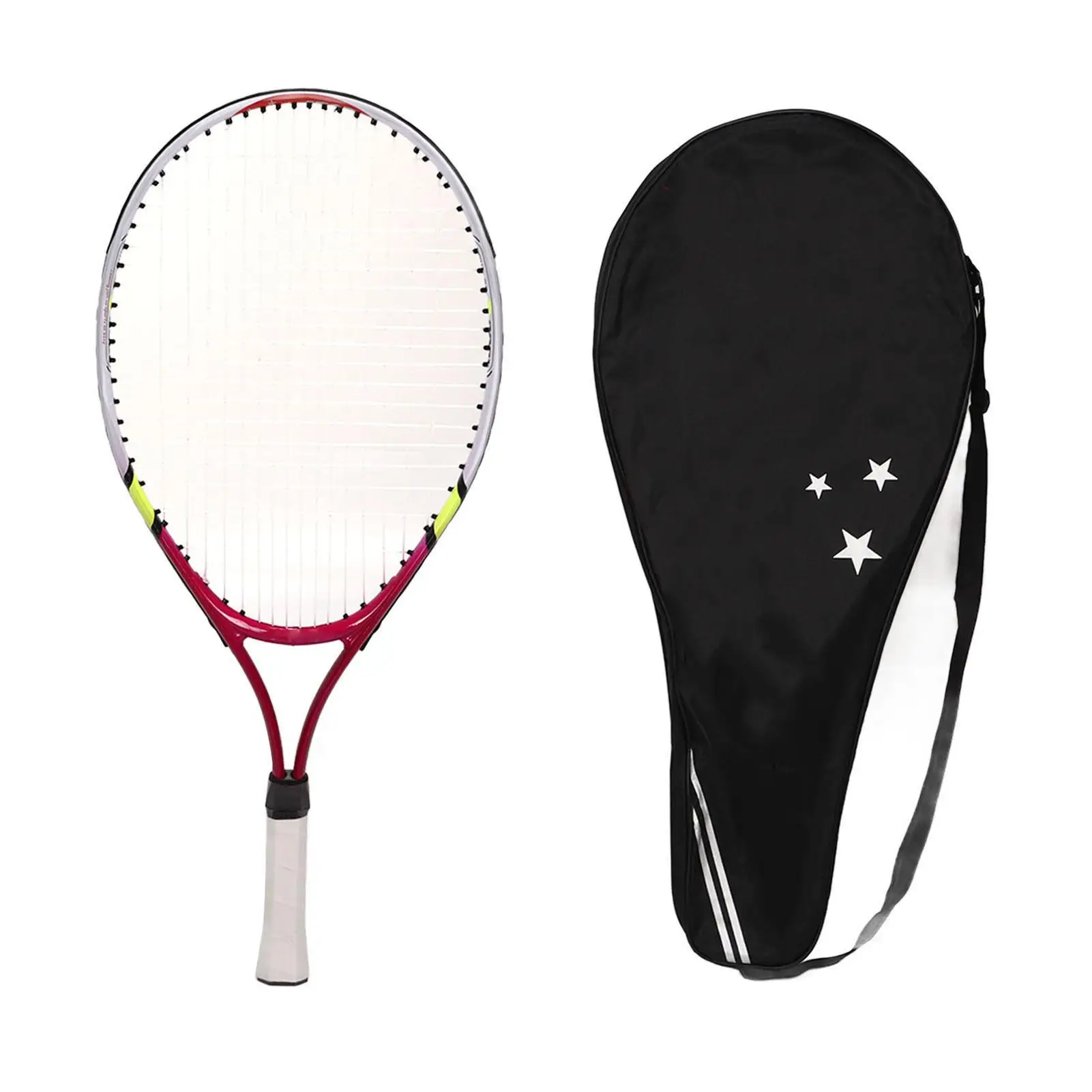 

23in Aluminum Alloy Tennis Racket for Kids & Teens - Perfect for Training and Play