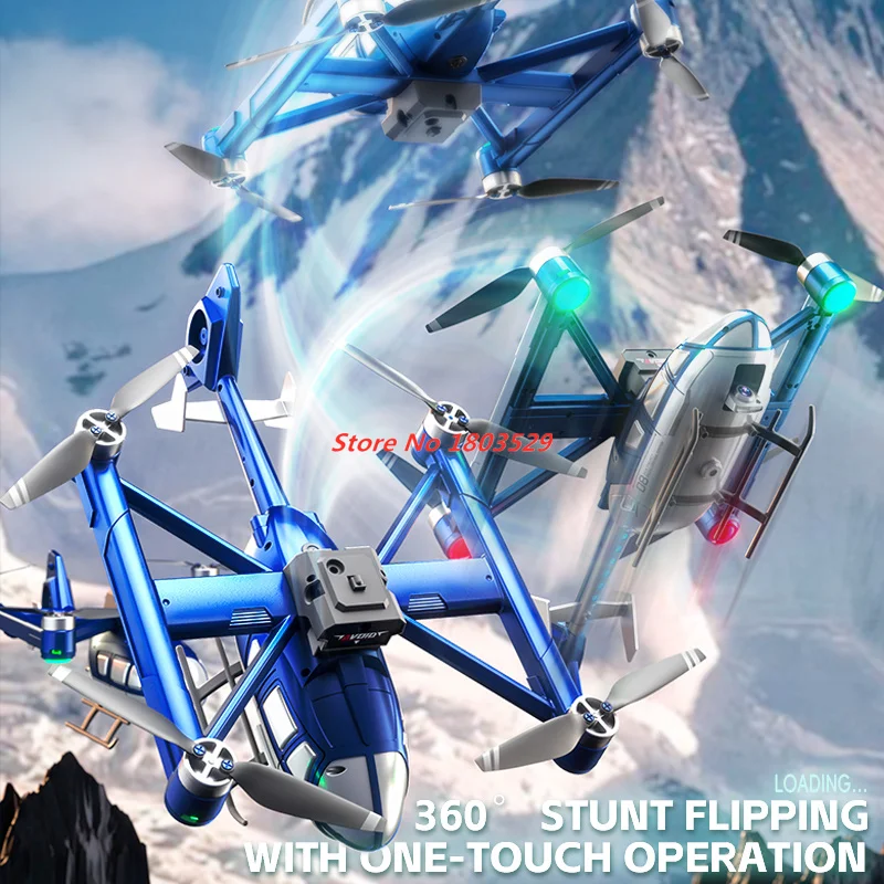 ブラシレス障害物回避WIFIドローンプロフェッショナルHDカメラリモコンヘリコプター障害物回避RCクアッドコプタードローン