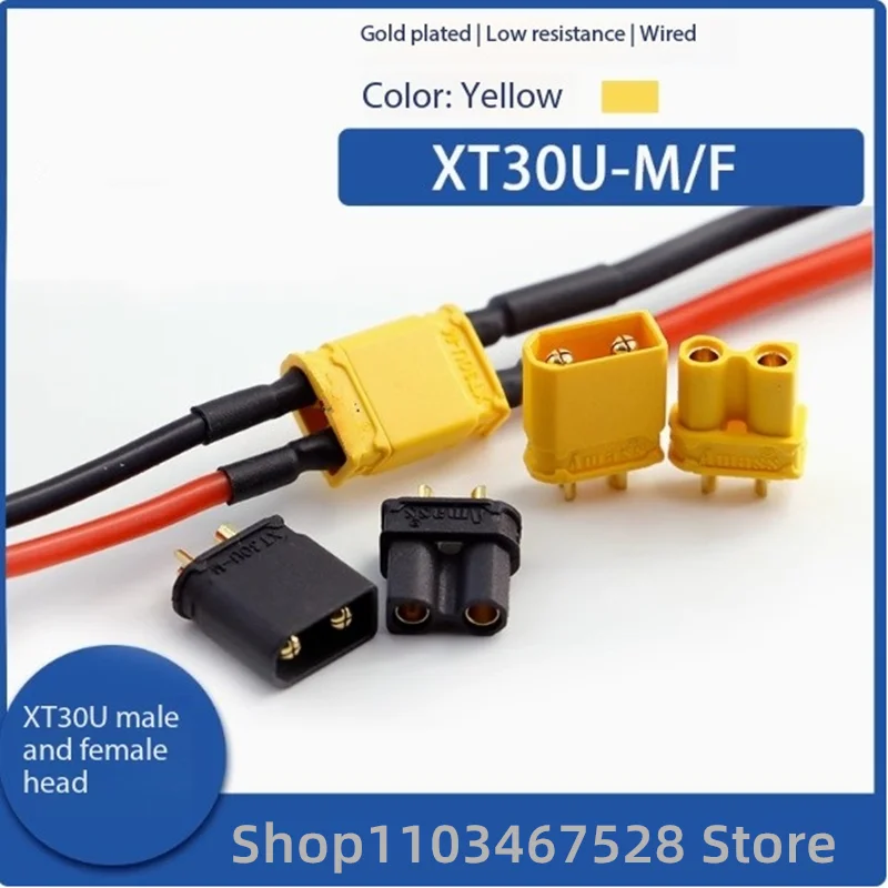 

2-5P XT30Uplug Lithium battery plug Model aircraft motor plug Energy storage Male and Female Plugs for Battery Cable Connectors