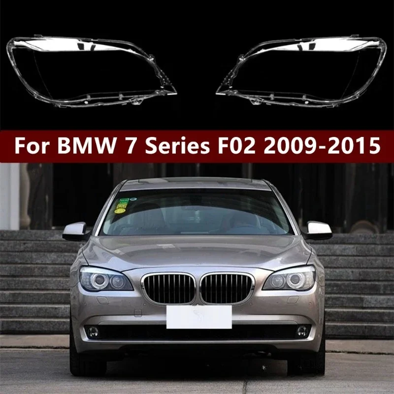 

Front Headlight Cover for 2009-2015 BMW 7 Series F01 F02 740i 740Li 750i 750Li 760i 760Li Headlamps Transparent Shell Lens Cover
