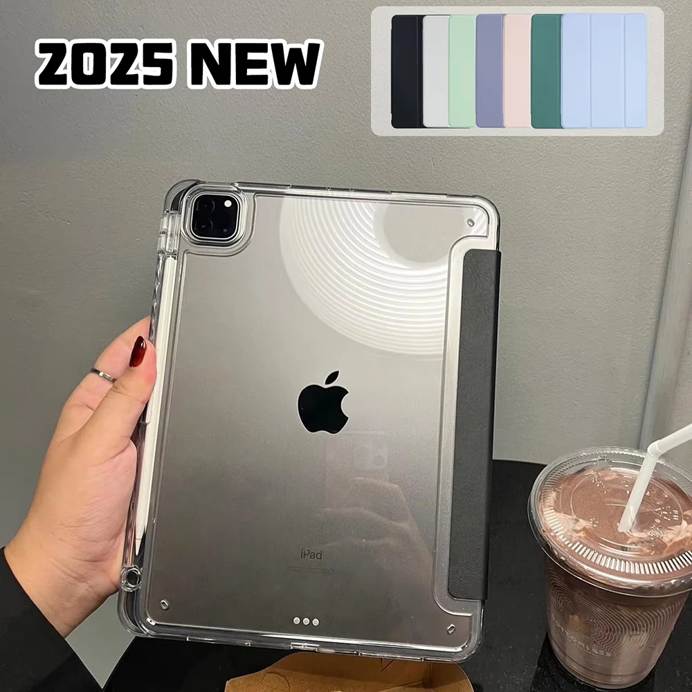 

Чехол для iPad 9th 8th 7th Gen 10.2 iPad 2025 11th 10.9 Air 11 M3 M2 2024 Air5 4 2 9.7 Pro 11 2022 2021 Чехол с держателем для ручки