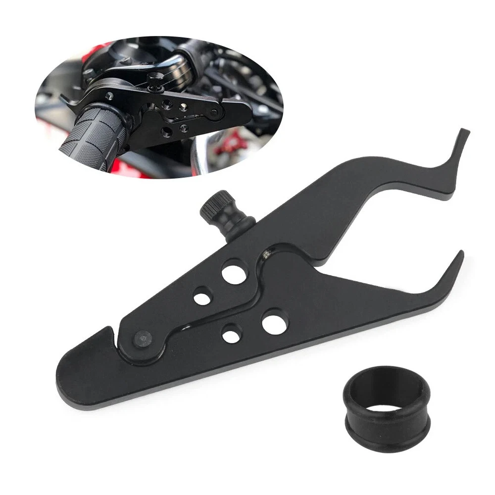Motorcycle Cruise Control Throttle Lock Assist Retainer Grip Motorbike Universal Wrist Grip Handle Bar