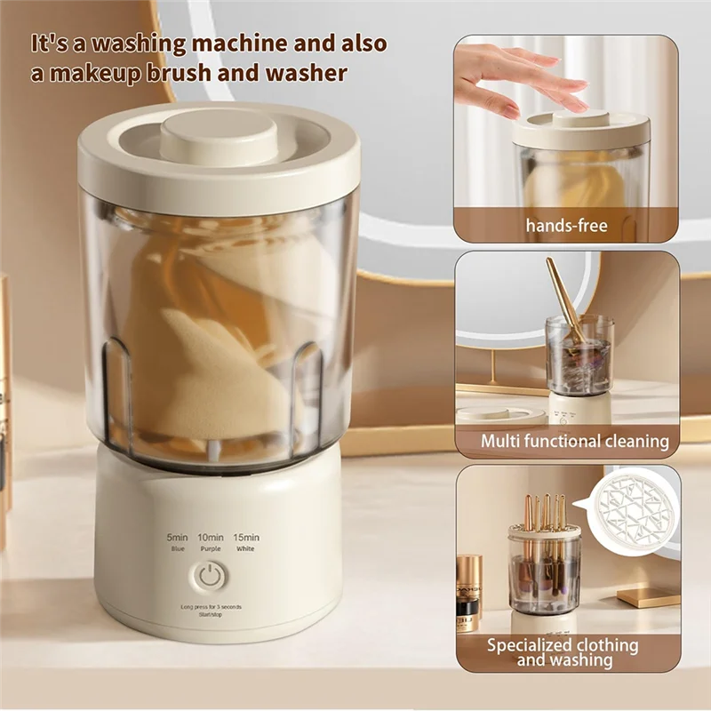 

M14K-Беспроводная мини-портативная стиральная машина, компактная для нижнего белья, носков, дорожная чашка для стирки, небольшая стиральная машина