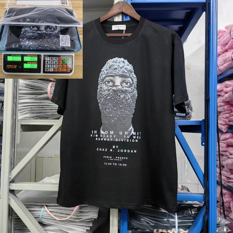 

Футболка NOM IH UH NIT мужская оверсайз с принтом жемчуга, лето 2024