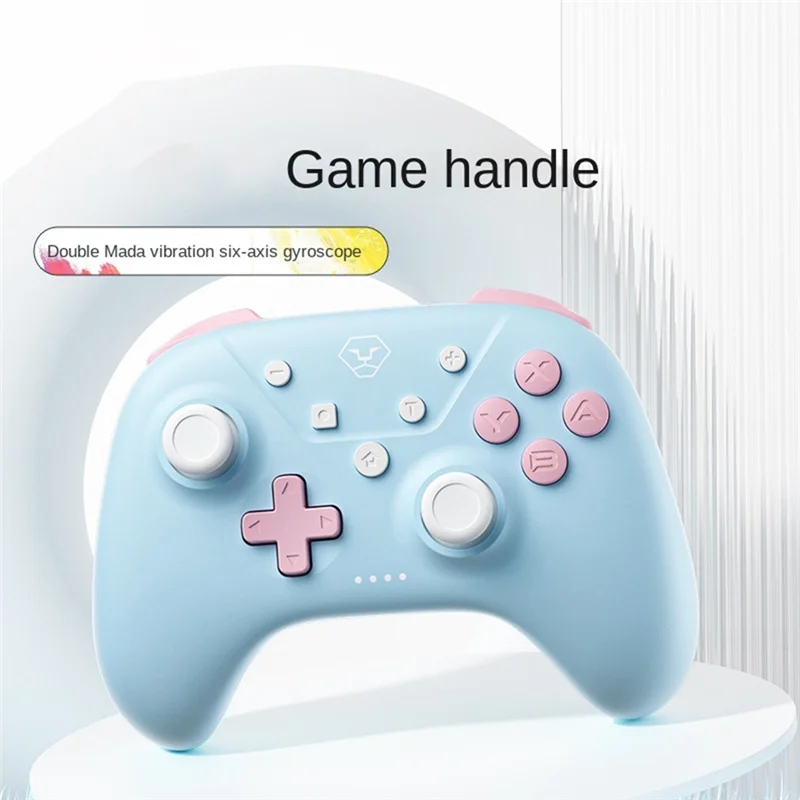

ABKI-Aolion For Switch Bluetooth Gamepad 3-Mode Somatosensory Vibration Candy Colored Handle