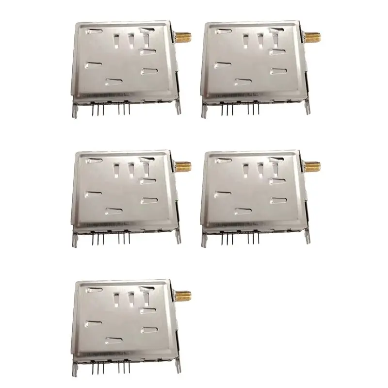 

Y43A-5Pcs 1.2G Высокочастотный тюнер с блокировкой головки Приемник TA8804F + SP5055S Аналоговая высокочастотная головка