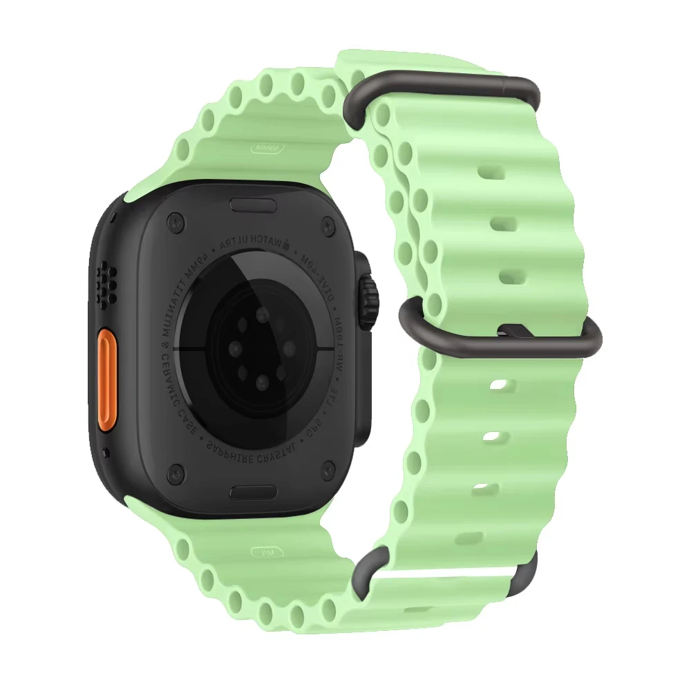 Armband für Apple Watch Ultra 4 2 3 Band 49mm 44mm 40mm 45mm 41mm 46mm Ocean Armband Correas iWatch Series 12 8 9 10 11 SE 40 mm