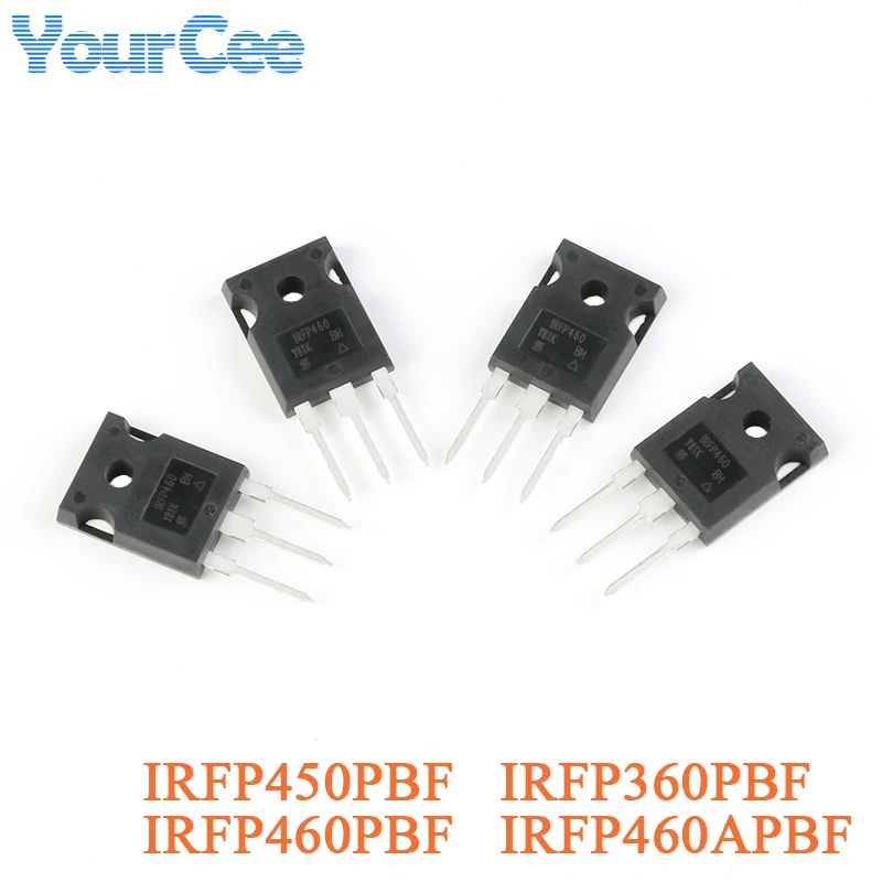 IRFP460PBF IRFP460APBF IRFP450PBF IRFP360PBF TO-247 N-Channel 500V/400V 20A/14A/23A Inline MOSFET IC Chip Integrated Circuit