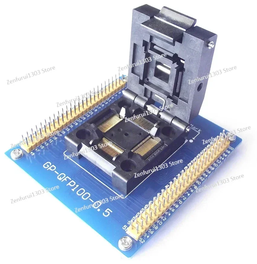 IC51-1004-809-23 Test Programming Socket QFP100 TQFP100 LQFP100 Programming Socket