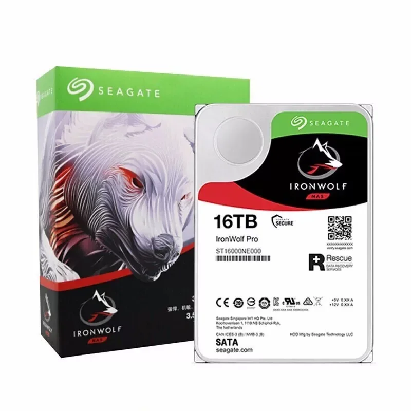 

Оригинальный жесткий диск Seagate 18 ТБ 16 ТБ 14 ТБ 10 ТБ 8 ТБ 6 ТБ 4 ТБ IronWolf 3,5 дюйма SATA3 NAS 6 ГБ/с 7200 об/мин, новый