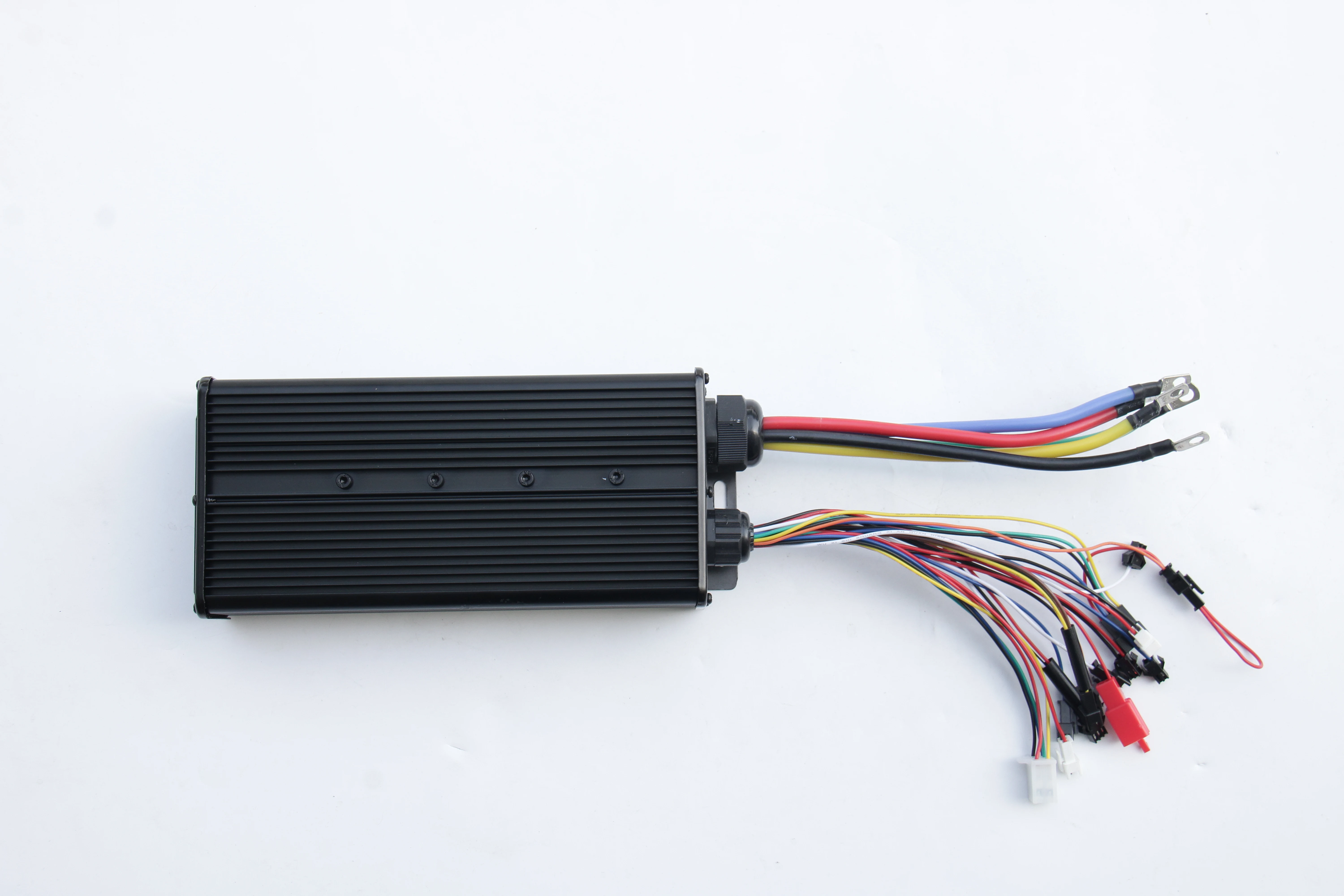 48V-72V 100A Bürstenloser Motorcontroller für E-Bikes mit T5S-Display, Rechteckwellen-zu-Sinuswellen-Konverter für 3000W-5000W Set UART2 – Detail 1