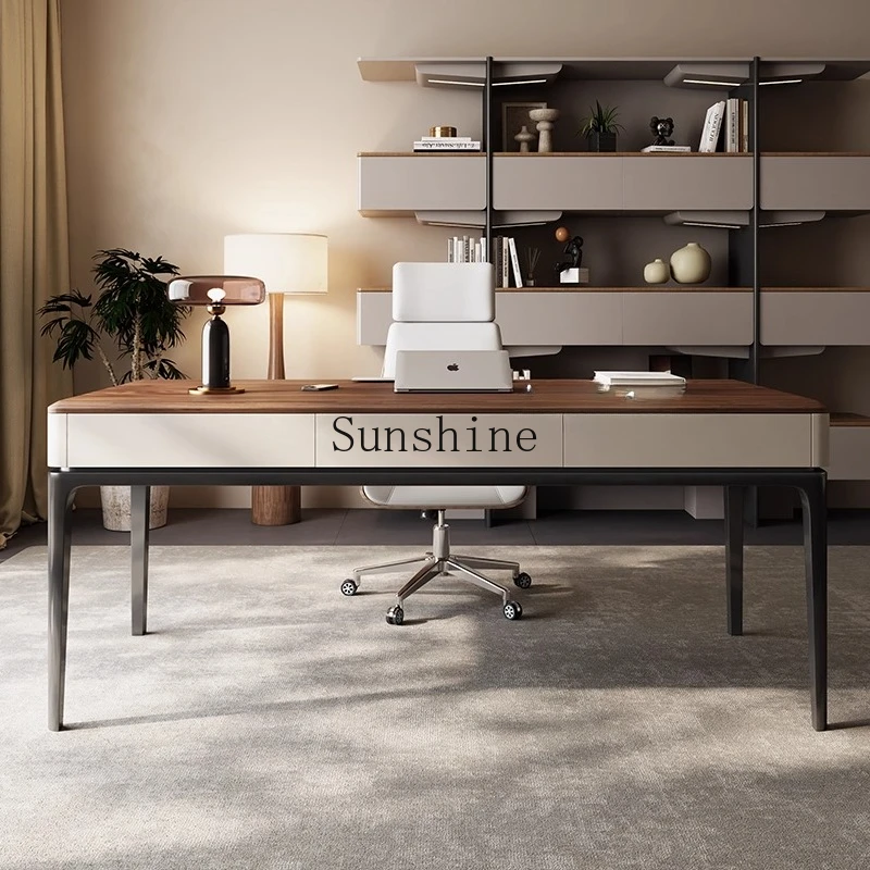 Light luxury modern simple computer desk home study desk   FT