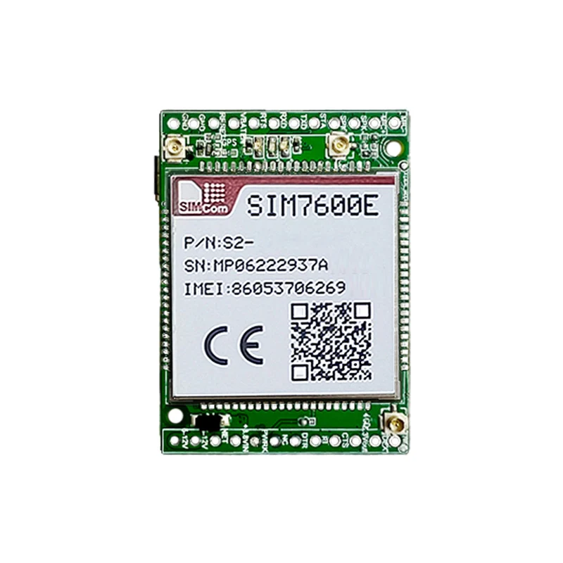 SIM7600E Core Board Development SIMCOM 4G LTE Cat 1 Module Support GNSS breakout kit With Antenna for Europe/Middle East/Africa
