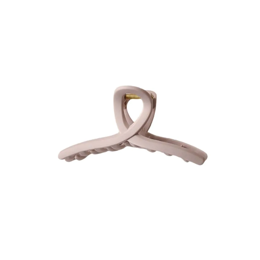 

Safe Silicone Shark Clip Korean Style Creative Straight Line Shaped Hair Claw Simple Waterproof Elastic Plastic Hair Claw