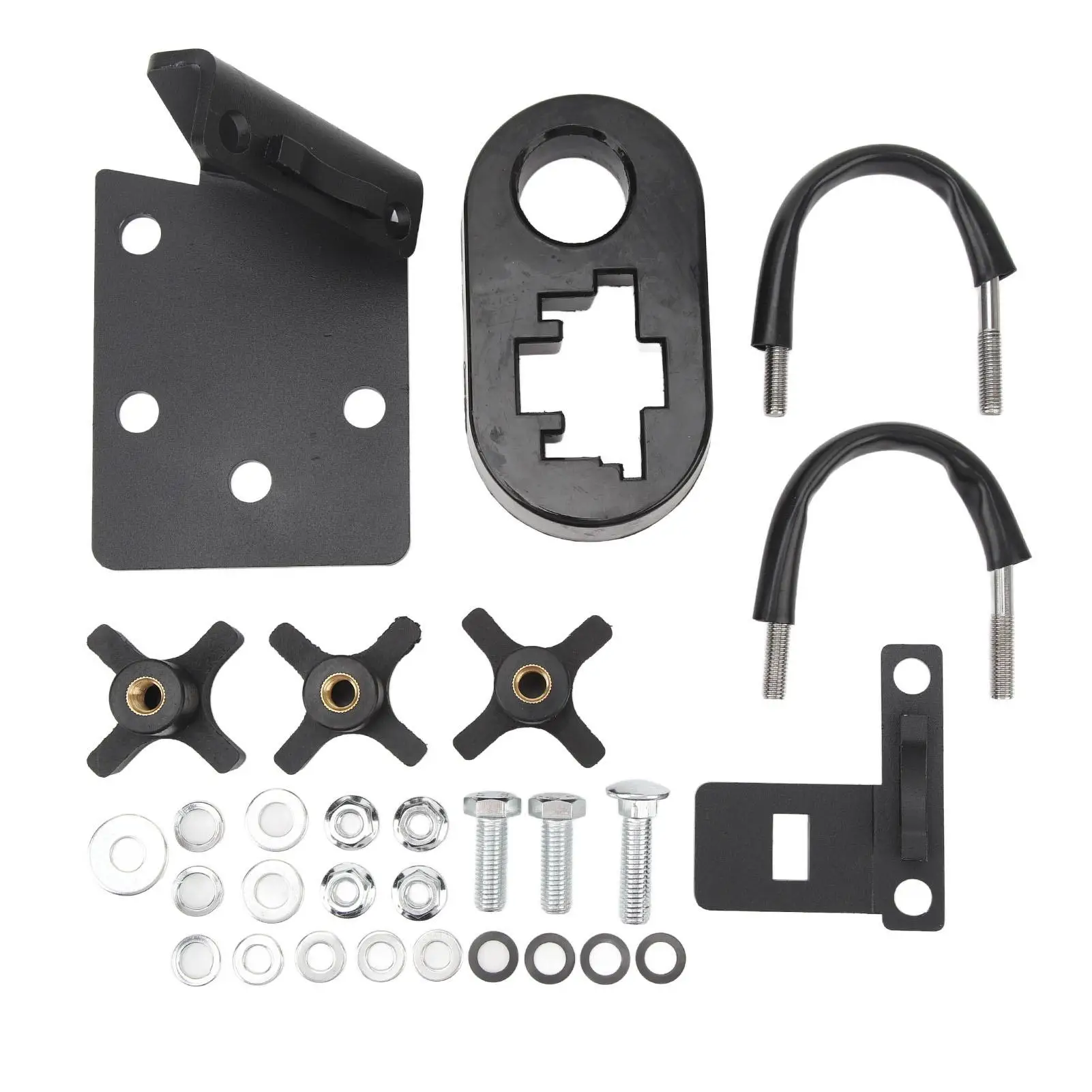 

28PCS Jack Roll Bar Mount Bracket Set for jeep Wrangler CJ YJ TJ JK (1976-2018) - Secure Storage Car Accessories