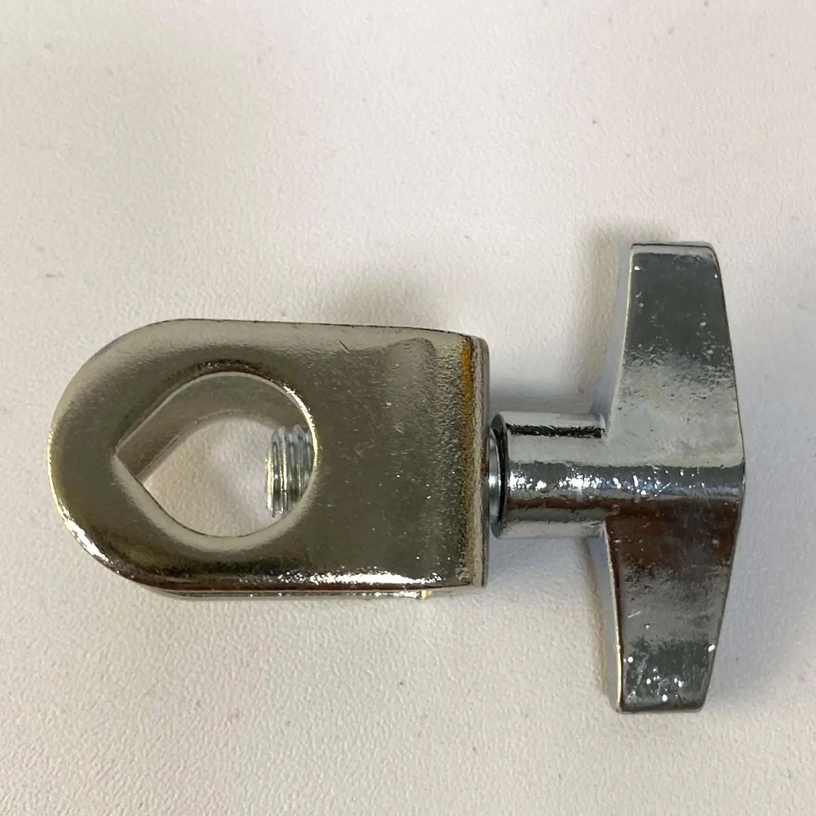 Cowbell Holder Clamp Bracket Metal Drum Hardware Drumset Accessories Support Rod for Percussion Practice