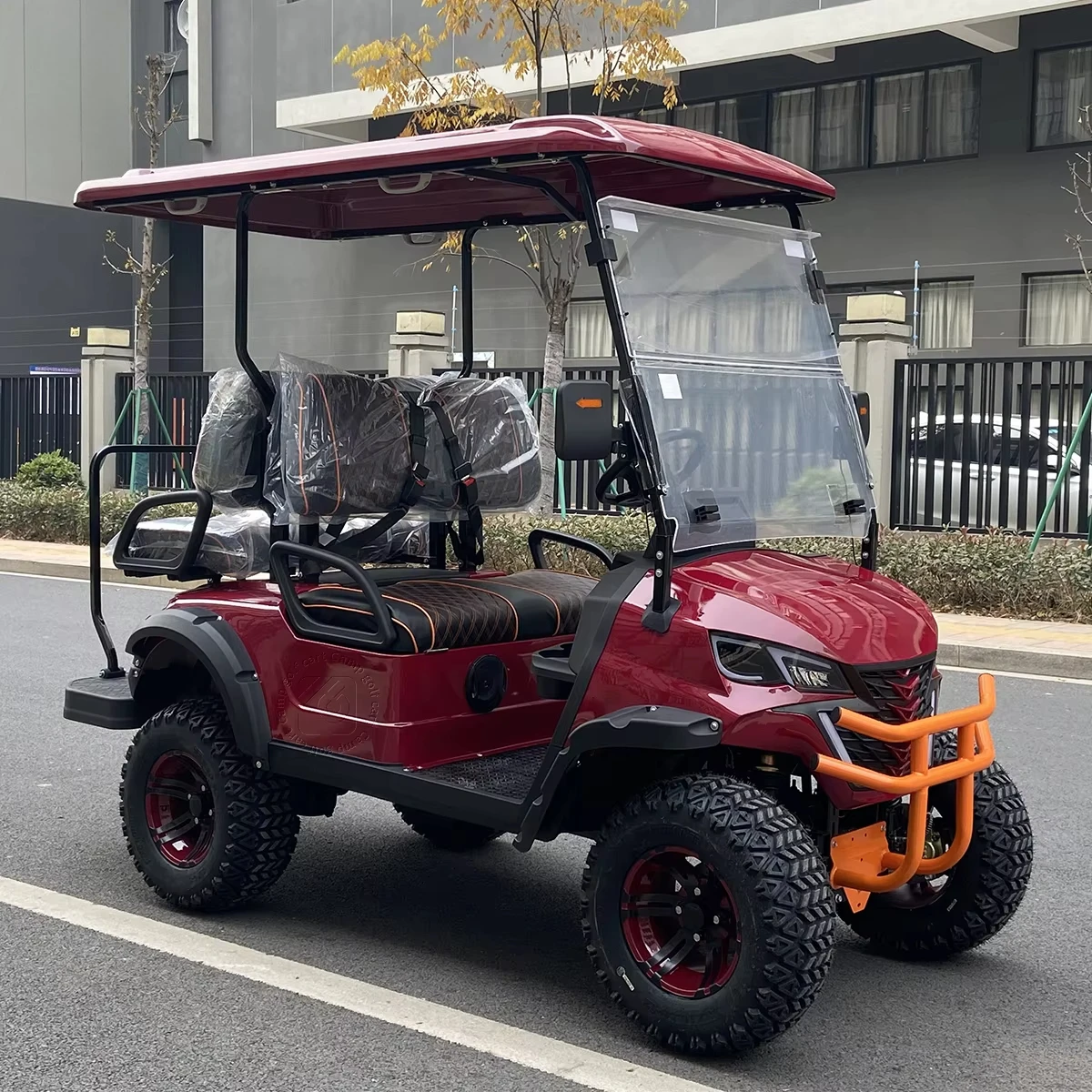 High Quality Gas-oline Golf Cart 4 Seater Street Legal Gas Powered Off Road Utility Club Buggy
