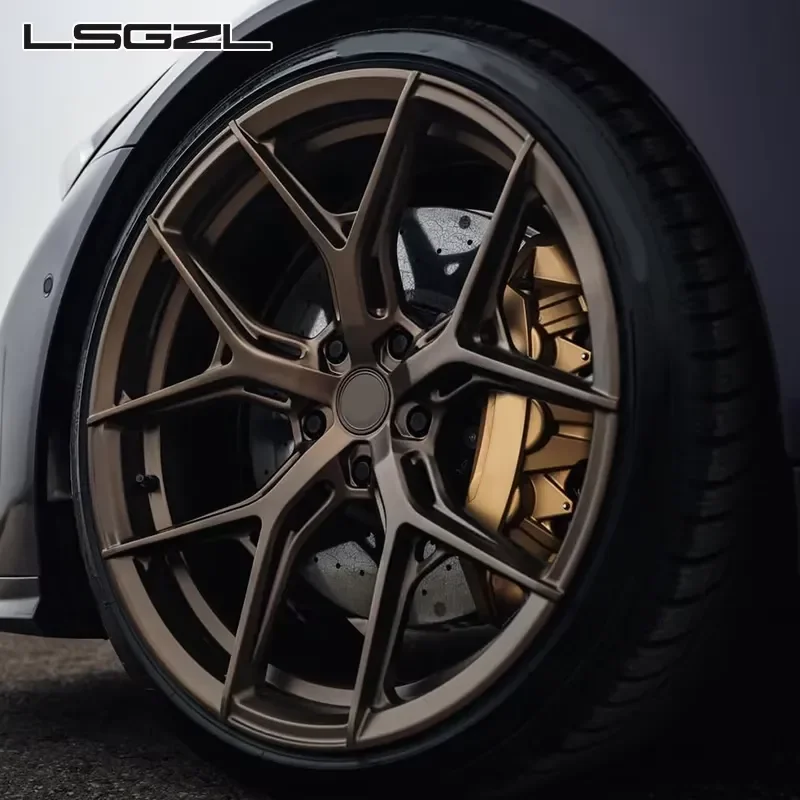 i Lsgzl Forged 1 Piece Custom Passenger Car Wheel Concave 5x114.3 5x130 5x112 5x120 for Q5 17 18 19 20 Inch Alloy