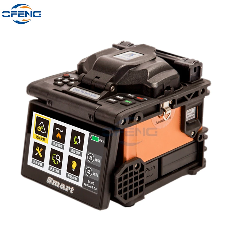 

Eloik ALK-A9S Multi Language core alignment 6-motor FTTH fiber optic Fusion Splicer fusion machine ALK A9S customized