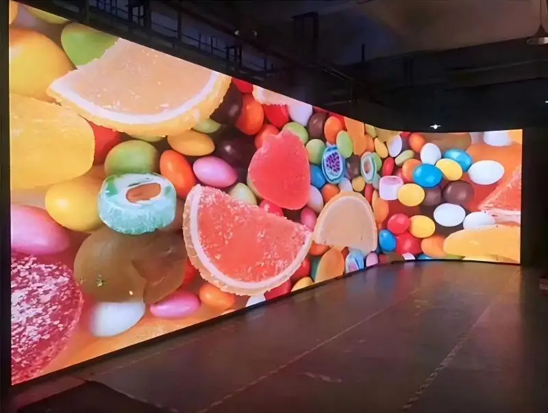 LEDOutdoor Custom Waterproof Roll-up Display ScreenHigh Resolution Indoor P1.86 P2.5 Display Screen Display Panel M