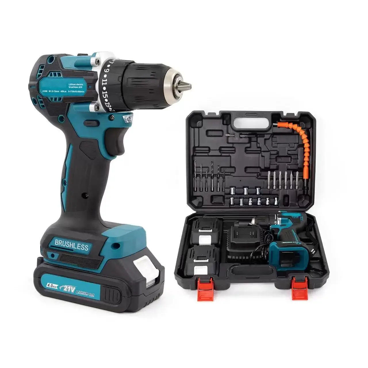 

005 Wholesale High Quality 21V Cordless Impact Drill Professional Electric Mini Machines with OEM Support Battery Power Source