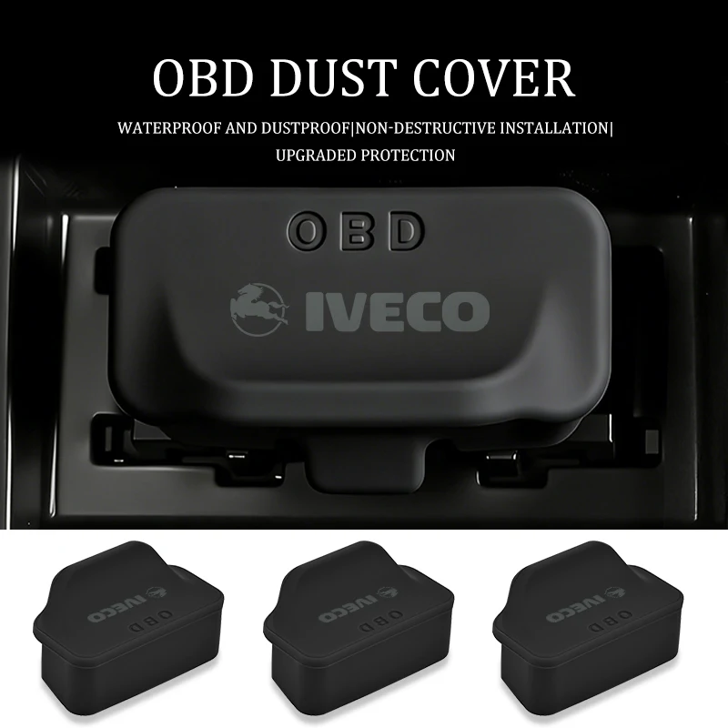 Conector protector de puerto OBD para coche, tapa protectora a prueba de polvo, accesorios para IVECO Stralis ‌   Powerstar ‌   eDAILY ‌   Eurocargo Diario ‌   S-Way