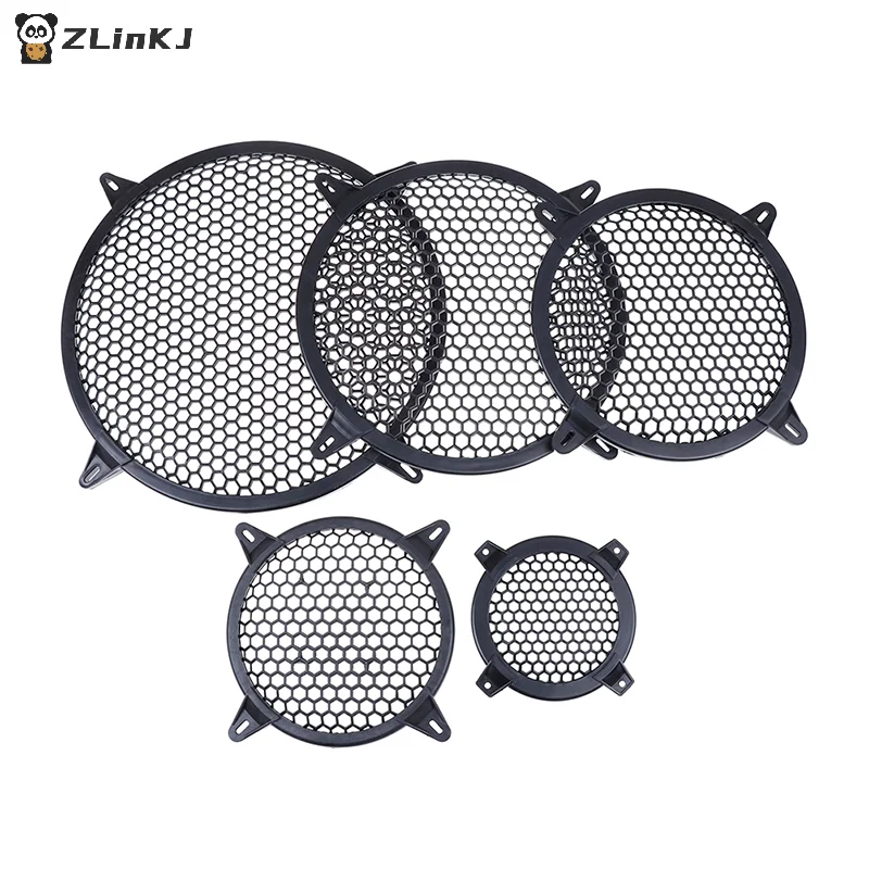 ▶1Pcs 4/6/8/10/12'' Car Audio Speaker Mesh Cover Protector Video Accessorries