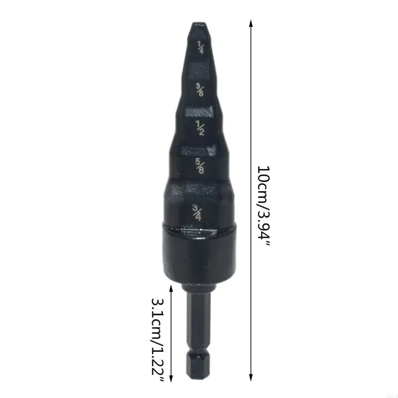A2UD 5 trong 1 Coppers Ống Giãn nở Ống Dụng cụ mở rộng cho Điều hòa Không khí Sửa chữa Ống giãn nở 3/4 "5/8" "3/8" 1/4''