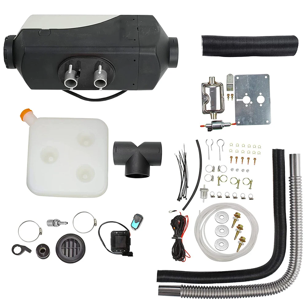 

12V 10L Diesel Air Heater with Accessories 2KW Voltage Car Heater Remote Controlled Switch for Car Bus RV Camper Van