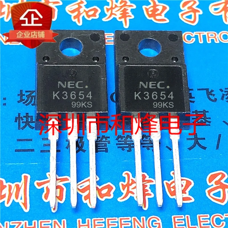 5 قطعة-10 قطعة 2SK3654 K3654 NEC TO-220F MOS جديدة ومبتكرة في الأوراق المالية
