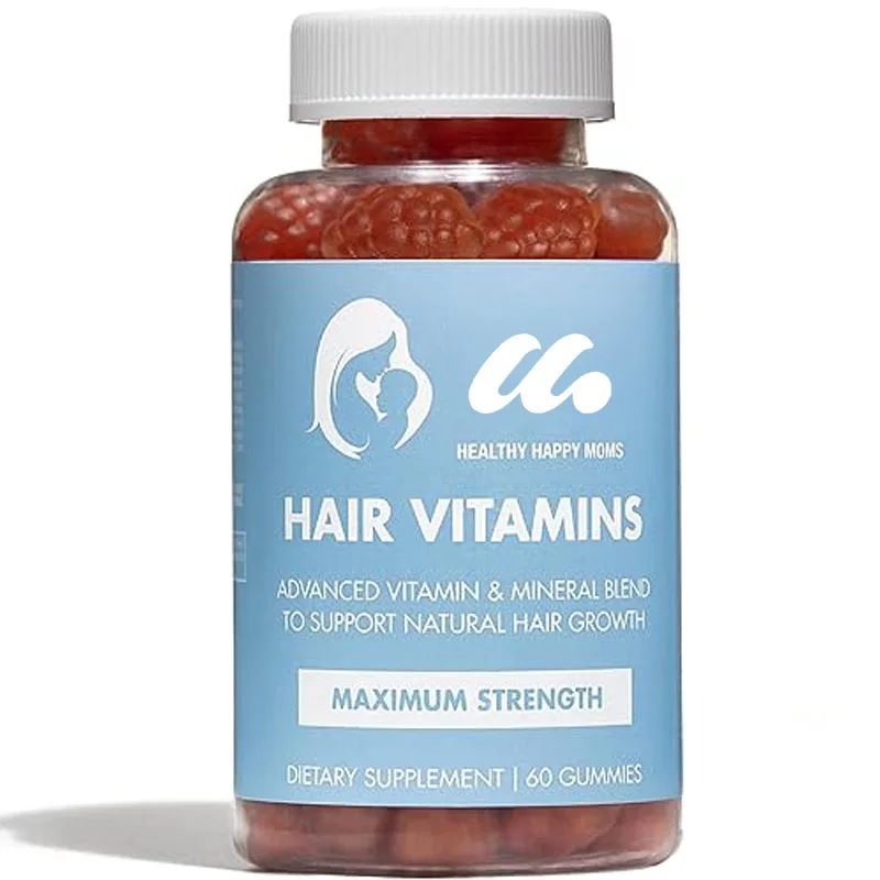 

Postpartum hair loss vitamin - passion fruit gummies containing biotin, collagen, and folate -60 capsules