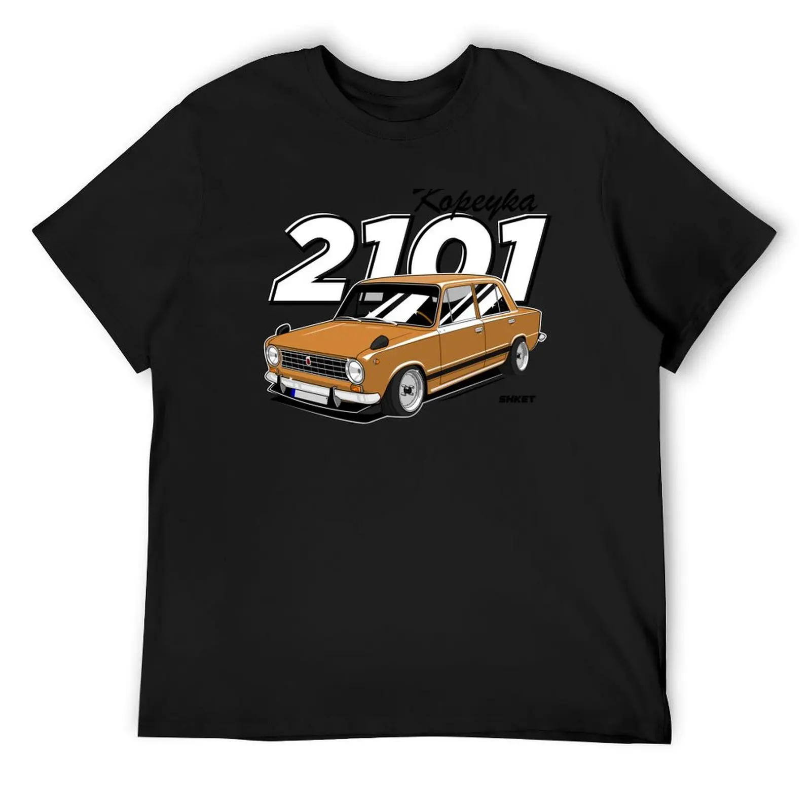

Lada 2101 Shakotan T-Shirt sports fans graphics heavyweights T-shirts oversize T-shirts for men cotton