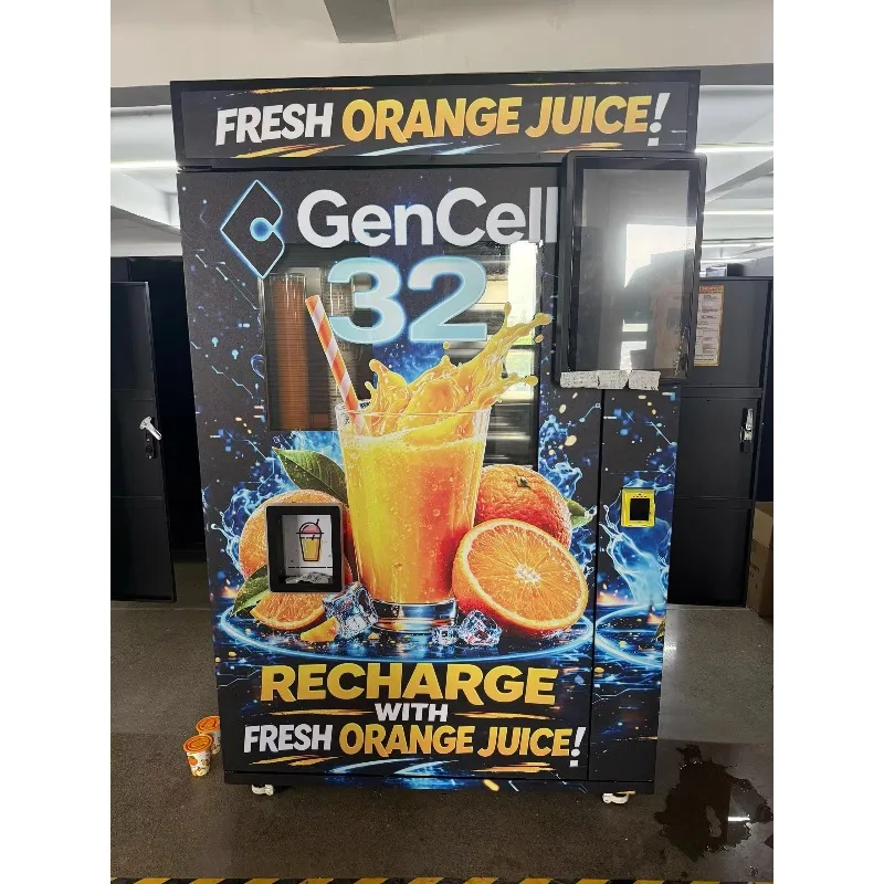 2026 New Indoor Commercial Orange Juice Vending Machine Self-operated Juice Vender Customized