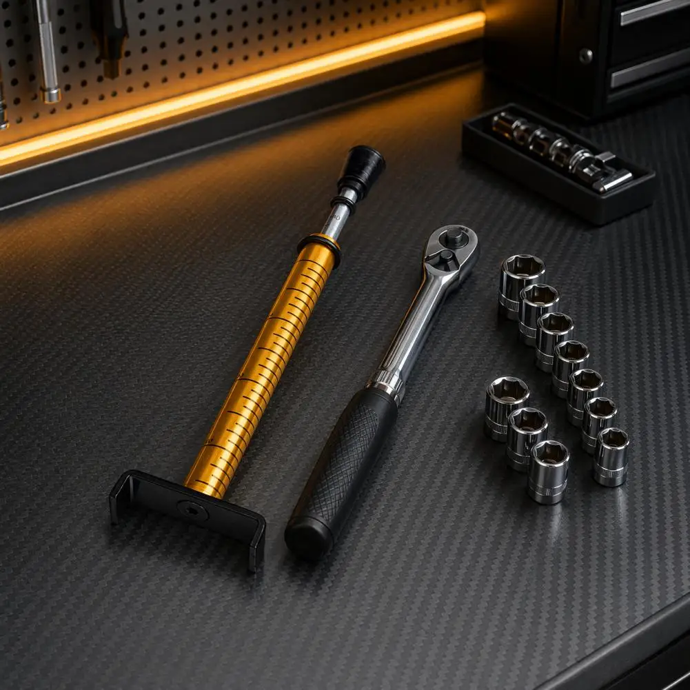 Automotive Belt Tension Meter Motorcycle Belt Tensioner Tool 10 Lbs Universal Drive Belt Tension Gauge Cvt Tension for Scooter