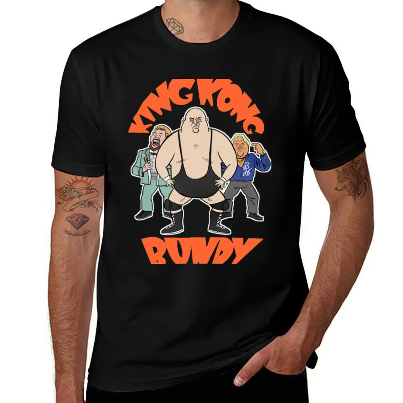 Big King Kong ( Bundy ) T-Shirt Stylish Graphic Short Sleeve Top T-Shirt