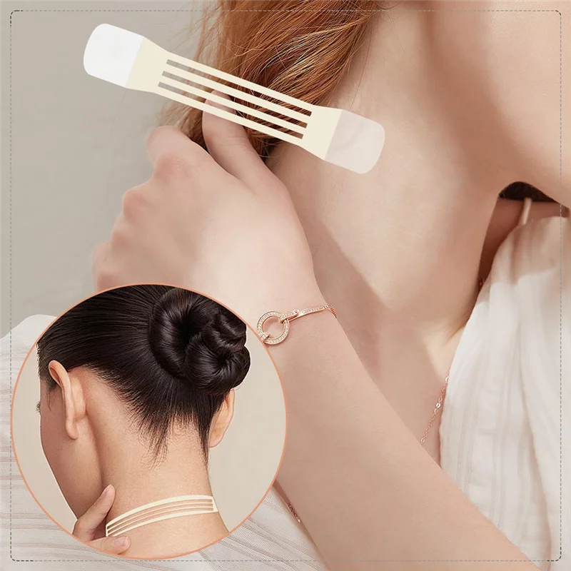 أشرطة رفع الرقبة ABUS، شرائط تصحيح فورية لإنقاذ الرقبة، رقعة الرقبة المضادة للتجاعيد، ملصقات رفع الرقبة