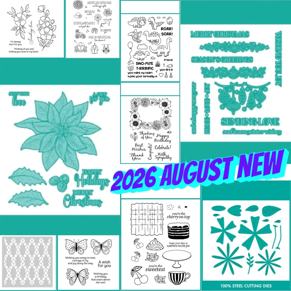 Nouveaux pochoirs de découpe en métal 2026 pour scrapbooking DIY, artisanat, gabarit d'album photo, décoration faite à la main