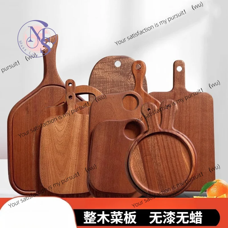 Ebony solid wood cutting board, cutting board, chopping resistance, not easy to mold