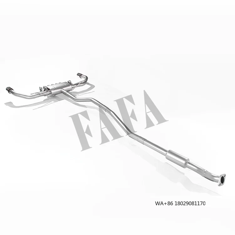 

Высокопроизводительная выхлопная система с электроклапаном и глушителем для Ford Mondeo (средняя и задняя секции)