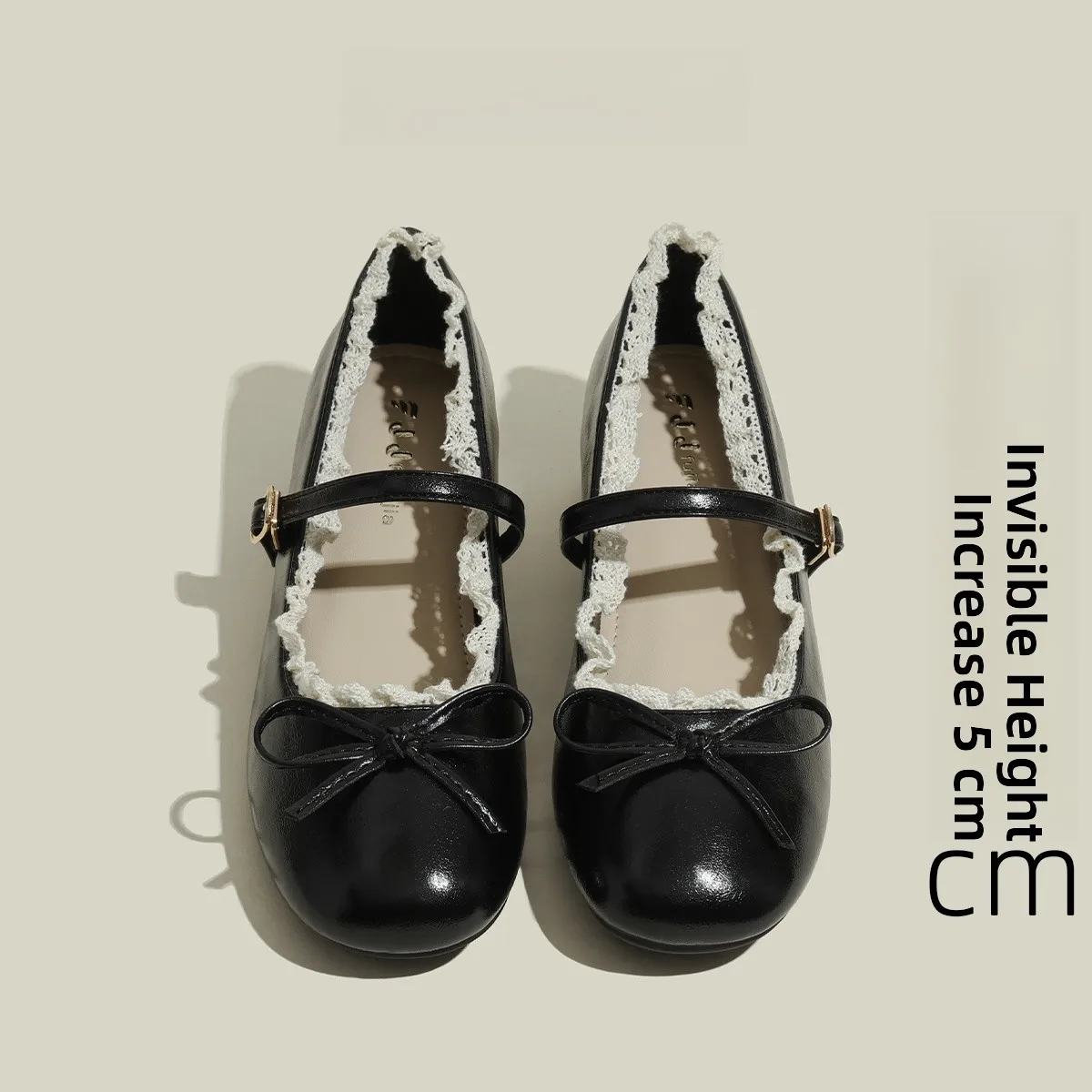 zapatos-de-mujer-estilo-bailarina-con-adorno-de-encaje-correa-Unica-con-lazo-de-mariposa-aumento-de-altura-de-5-cm-interio