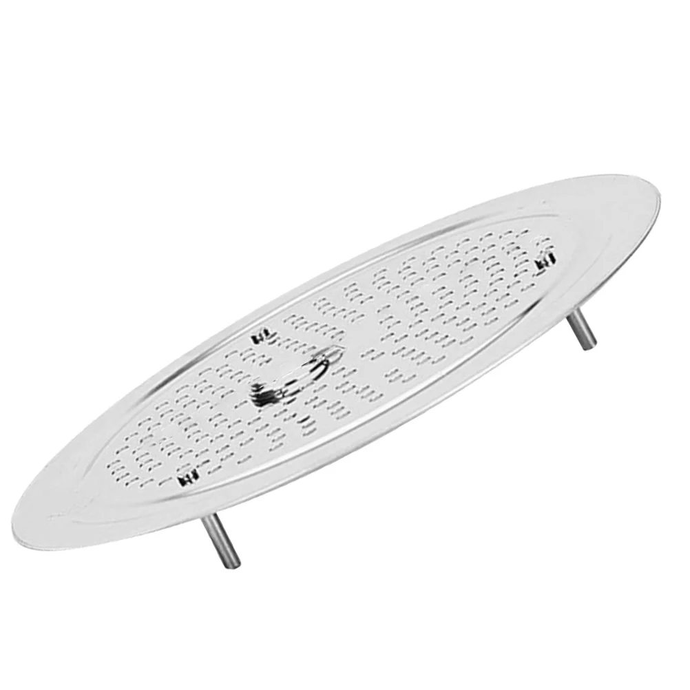 

Stainless Steel Steamer Rack Cooking Food Vegetable Steaming Tray Kitchen Steamer Basket for Dumplings and Buns Reusable