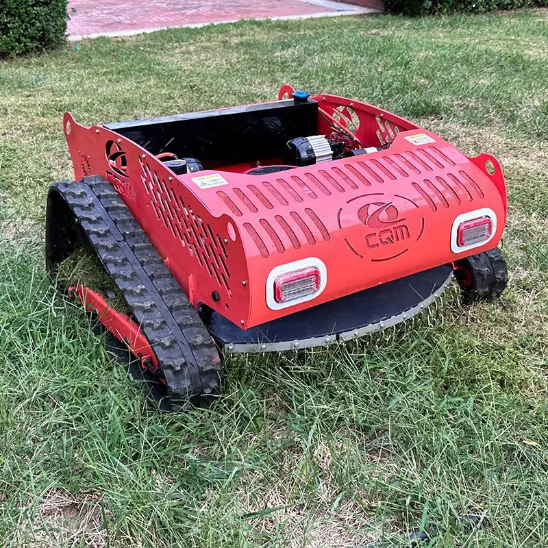 Cortacésped automático Evergreen, cortacésped con control remoto para recuperación de jardín, aceite y electricidad de doble propósito
