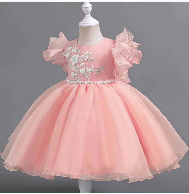 2024 Flower Girl Dress for Wedding Children Party Dresses Kids\' Princess Clothes Ceremony 3 to 12 Years