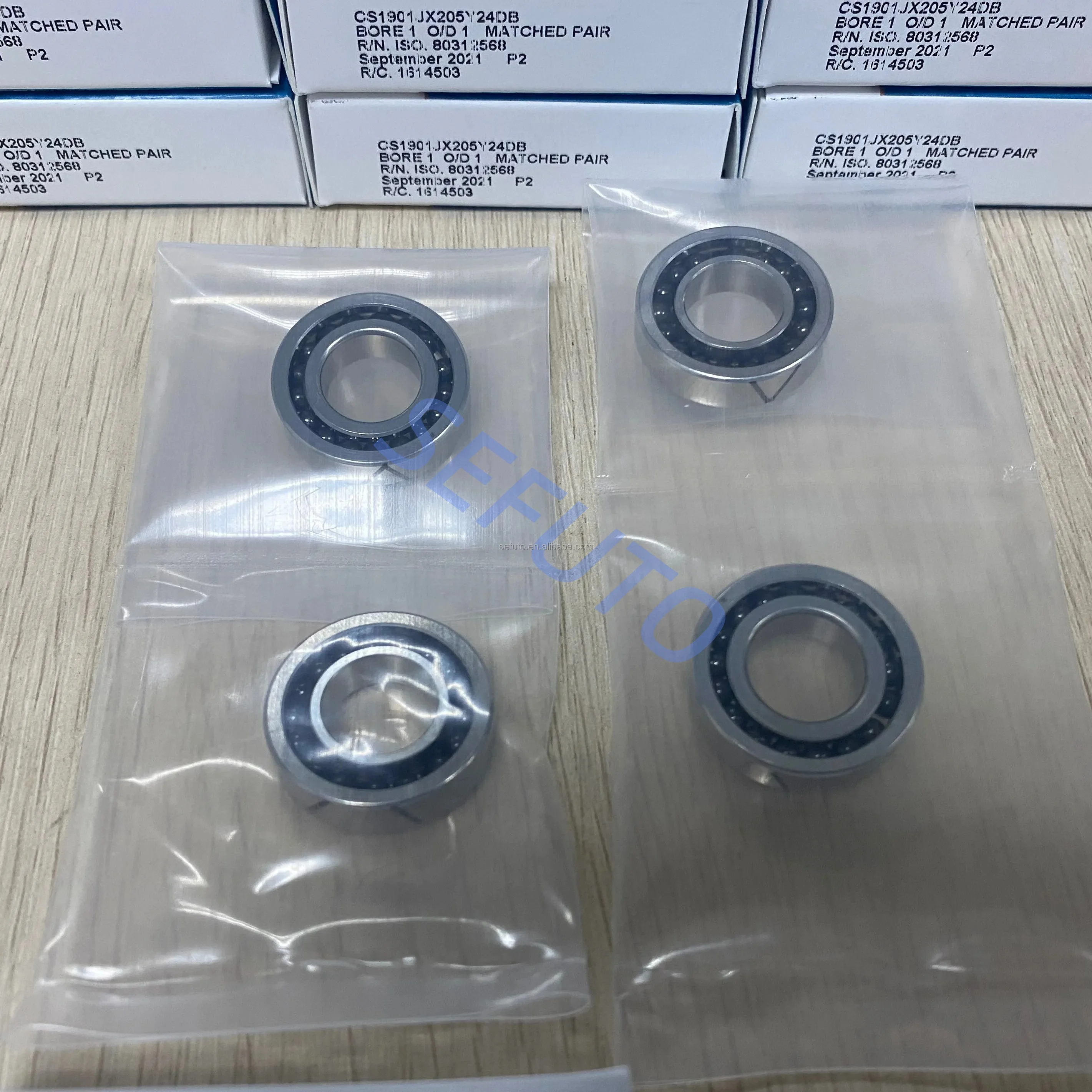 

CS1901JX205Y24DB Barden Bearing for Magnetic Turbomolecular Pump MAG W300/400 MAG900 DB in Pair Angular Contact Ball Bearing