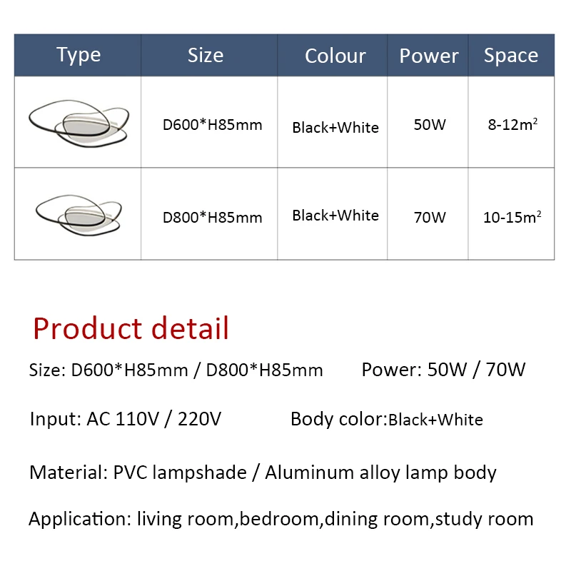 크리에이티브 LED 천장 조명, 현대 LED 샹들리에, 조도 조절, 거실 침실 다이닝 룸 주방, 신제품