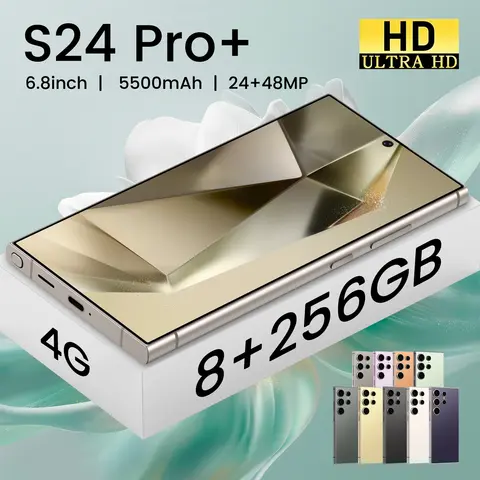 FuFFI S24 Pro, smartphone Android, 6,8 inch, 8GB RAM, 256GB, 512GB 1TB ROM, Dual SIM, mobiele telefoon, Google Play Store, 24+48MP,5500mAh